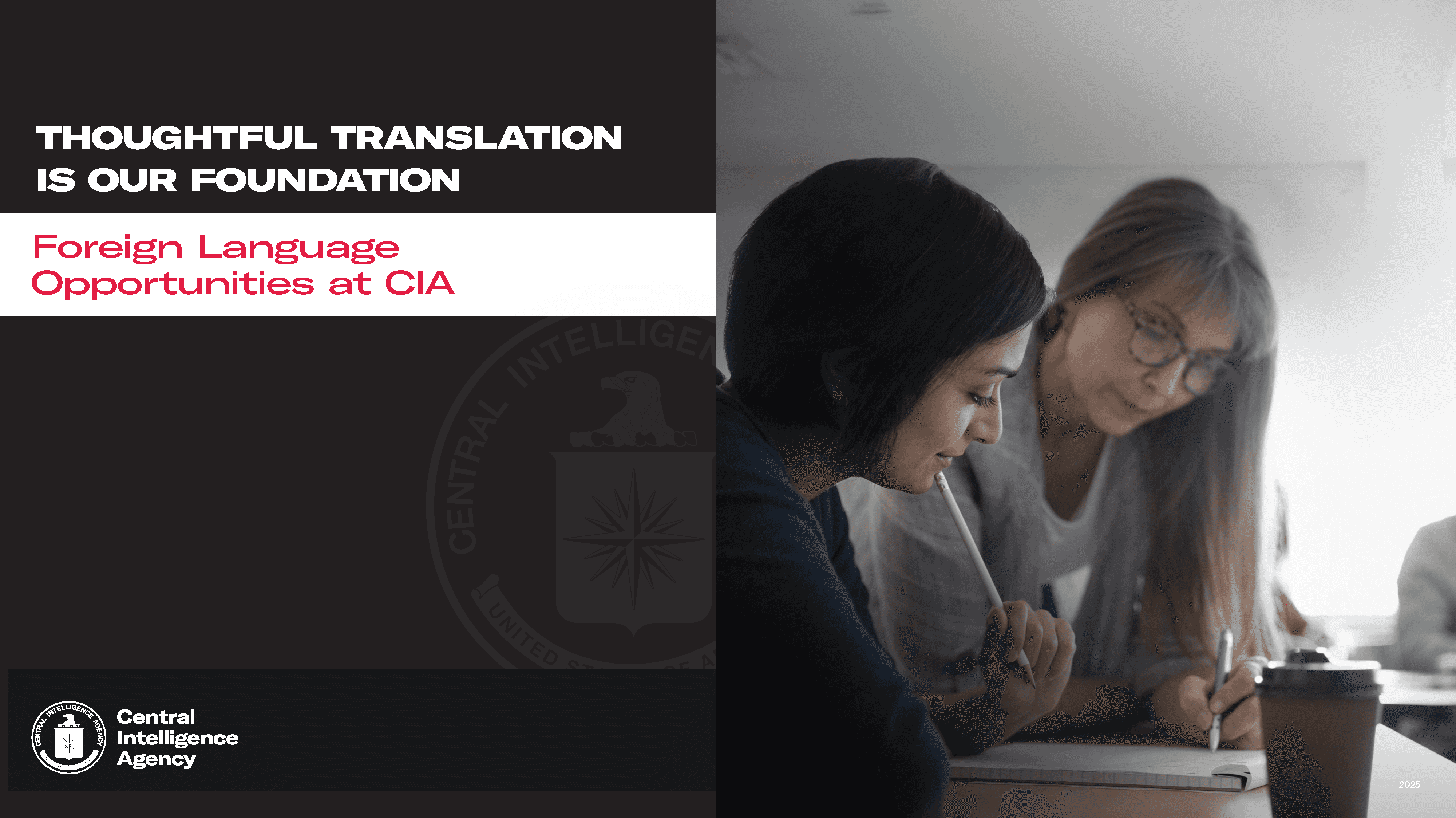 Language Brochure Cover